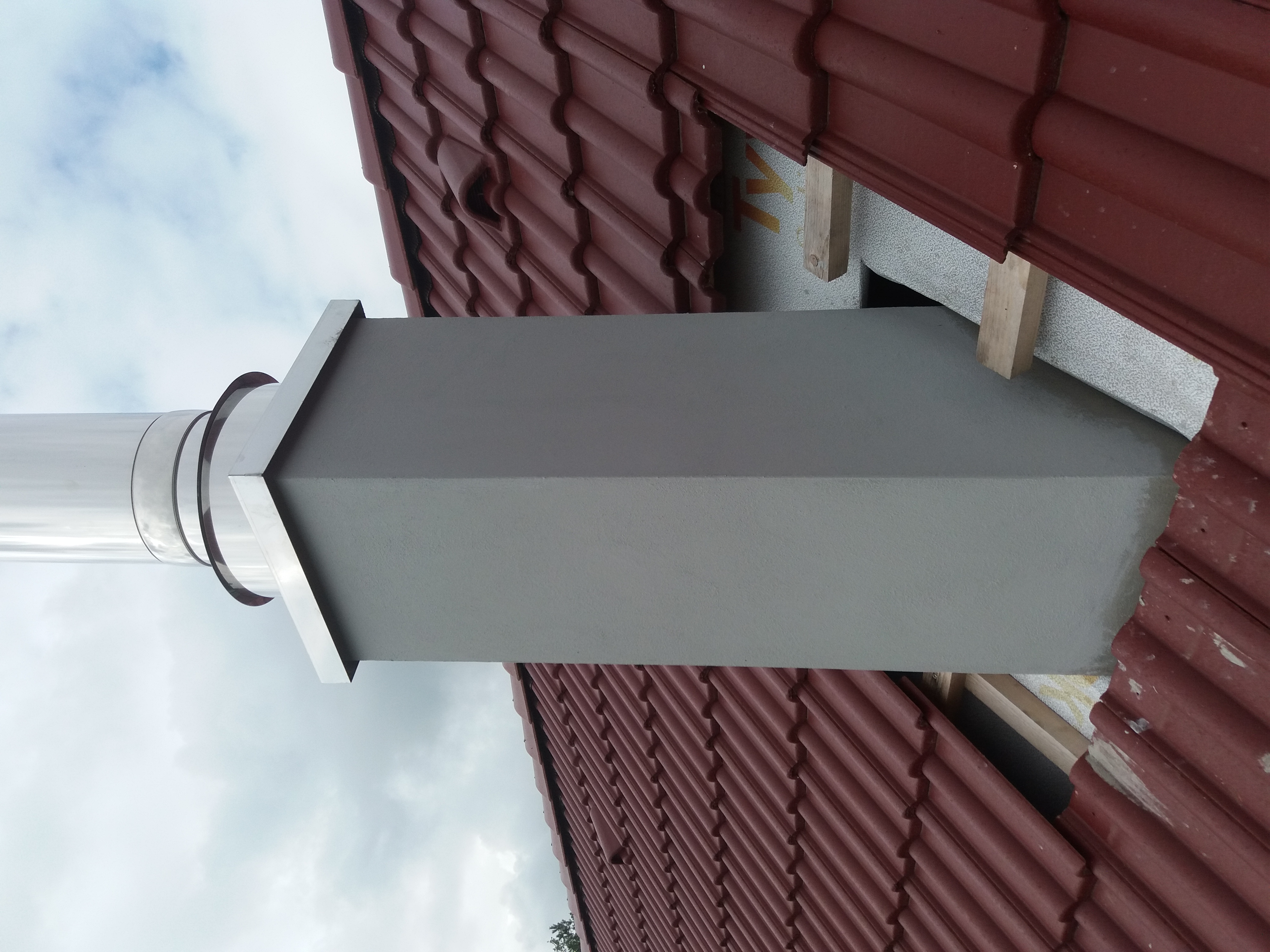 Komínový nástavec s odvětráním kruh.zásun 160mm/2,5m