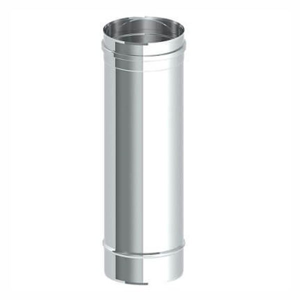 Nerezová komínová vložka HRDLO NA FLEXI HADICI 180/500/0,6mm