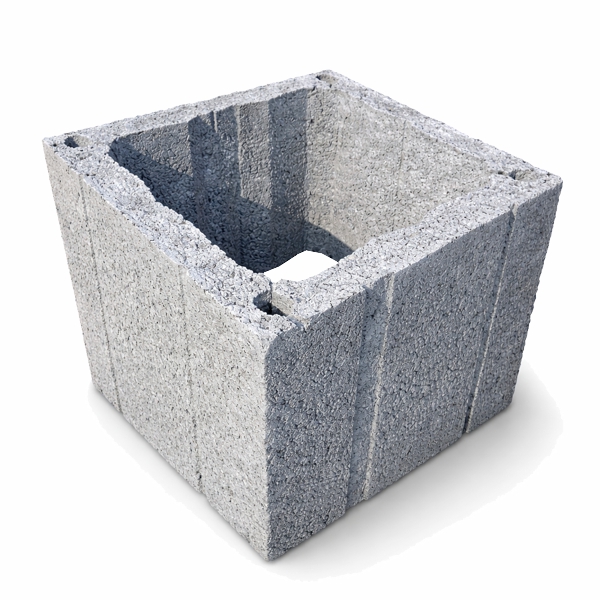 Komínová tvárnice 550x550x240mm