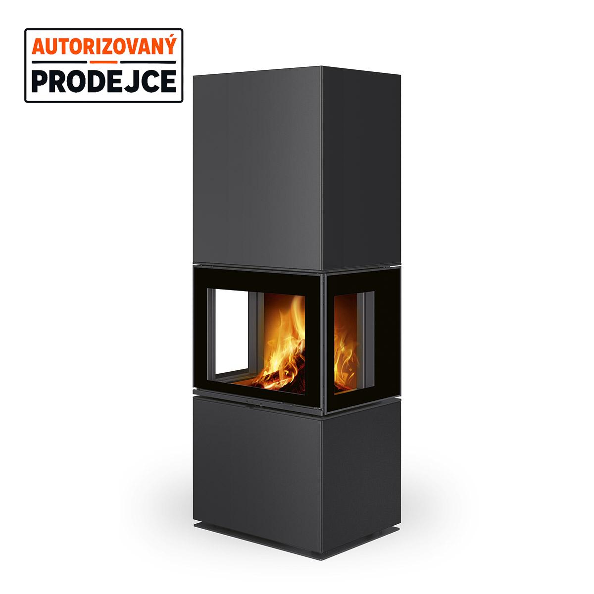 ROMOTOP LERA C GH Designová kamna plech