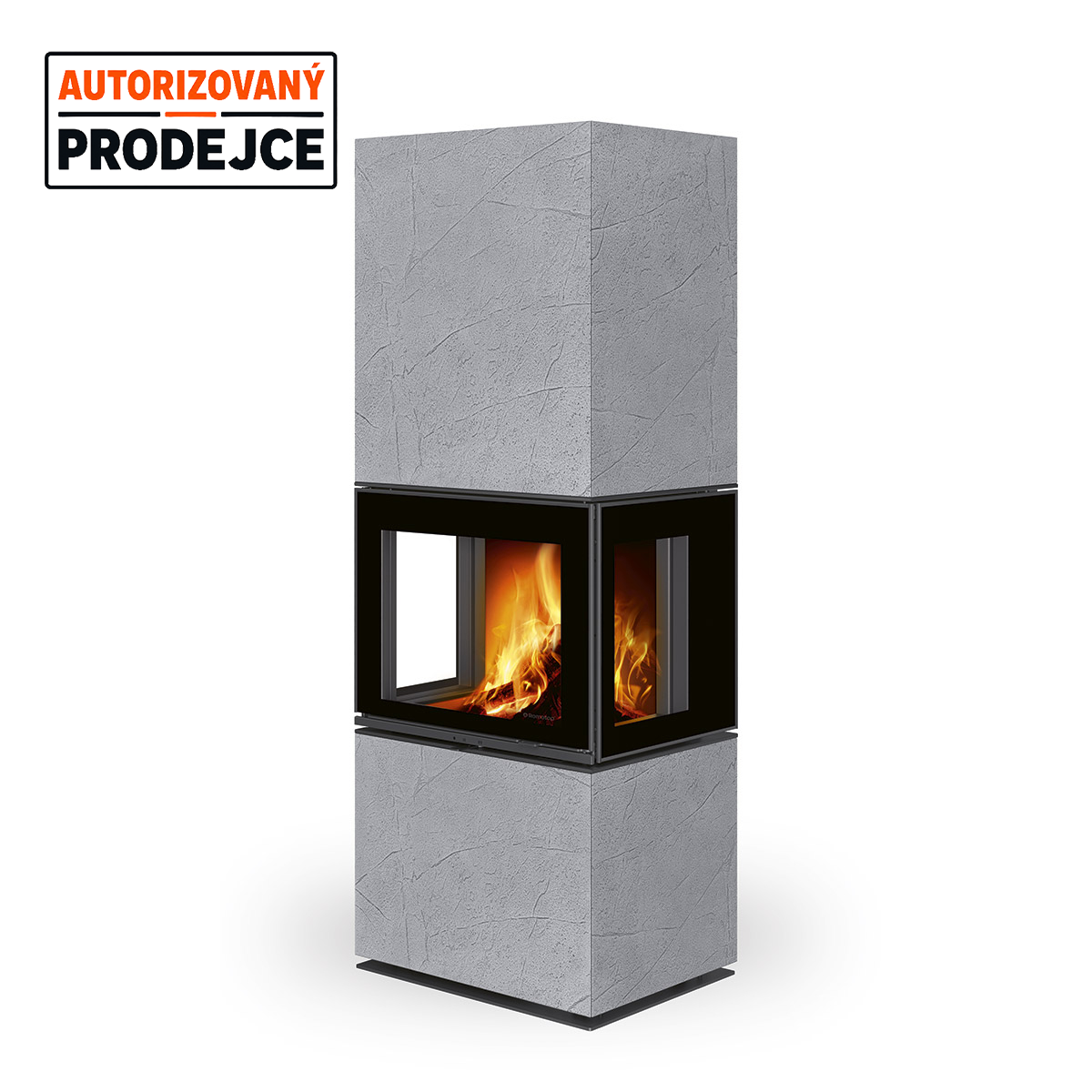 ROMOTOP LERA C GH Designová kamna thermaline