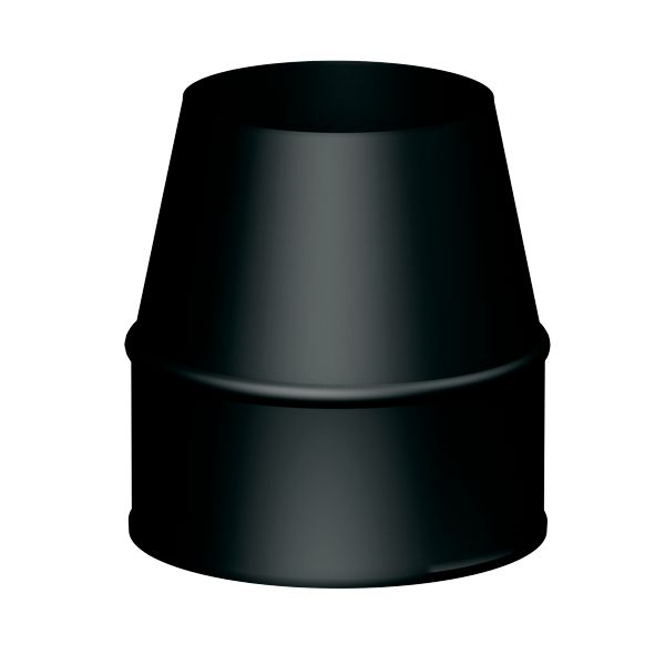 Konické ukončení komínu černé 150-30 mm SP