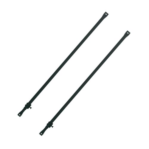 Trubkový držák černý 1,5-2,5m 150-30 mm