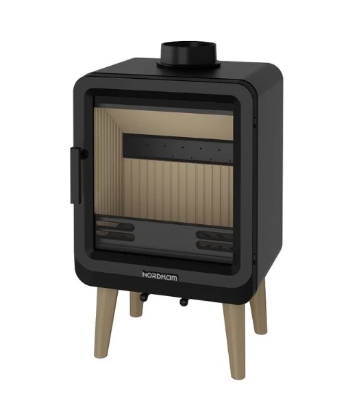 Krbová kamna NORDflam FLAM, 5 kW, černá