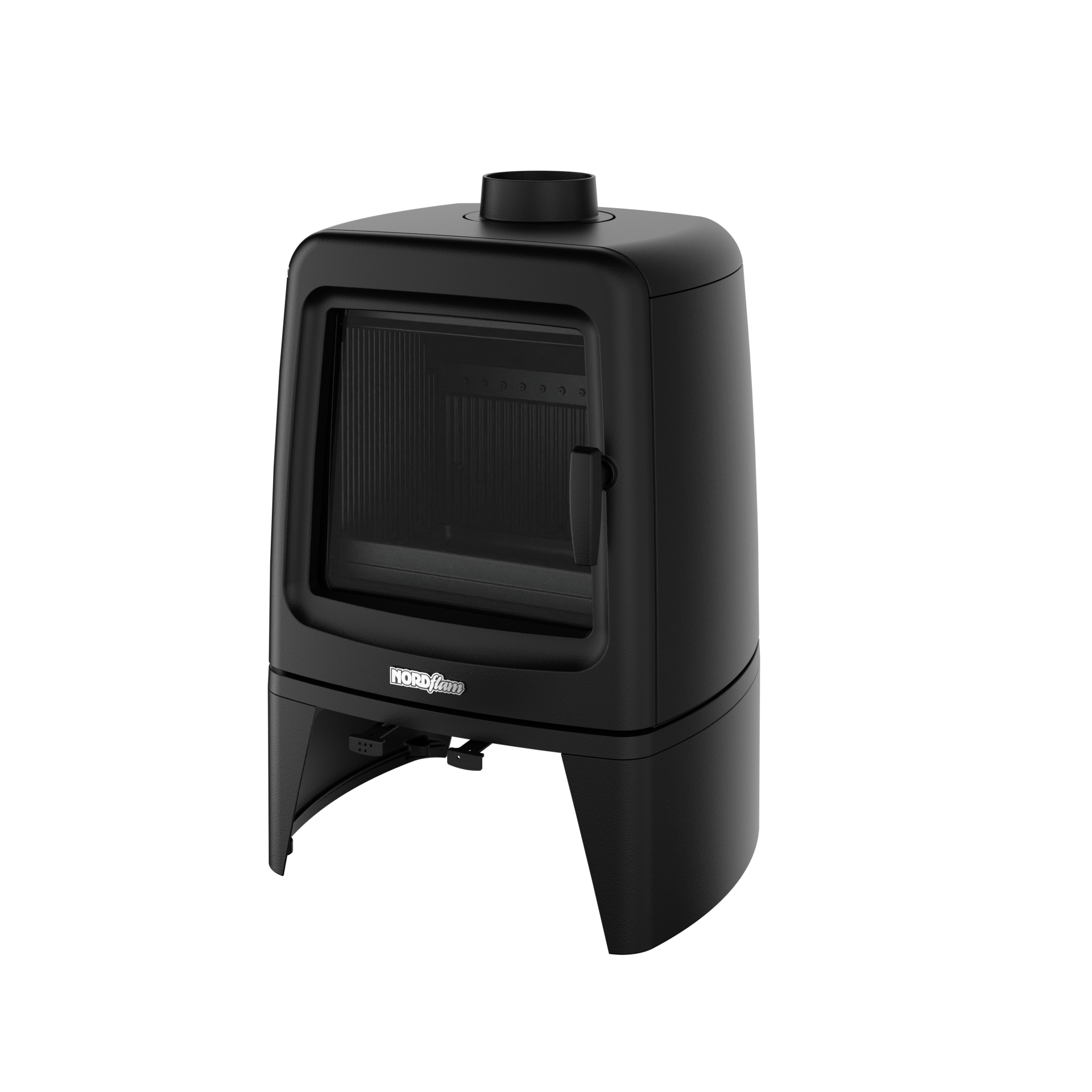 Krbová kamna NORDflam ROMA, 5,7 kW, černá