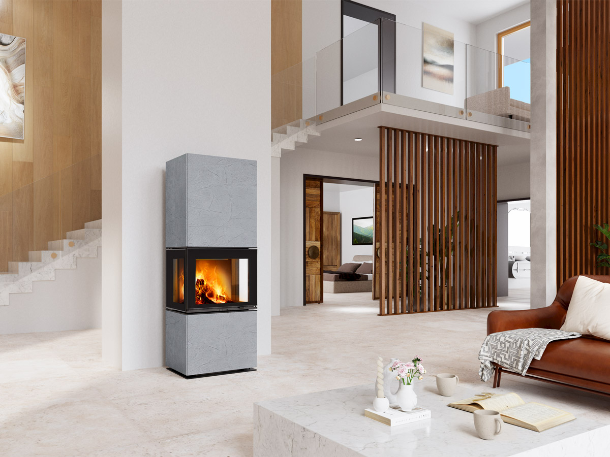 ROMOTOP LERA C GH Designová kamna thermaline